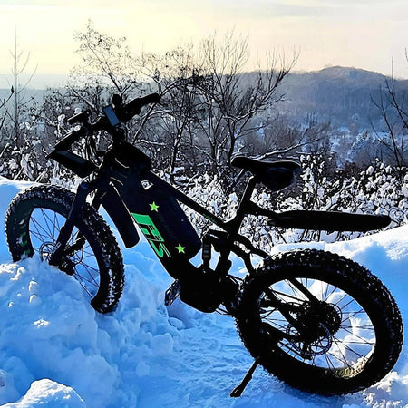 4-inch Fat Tire Electric Bikes