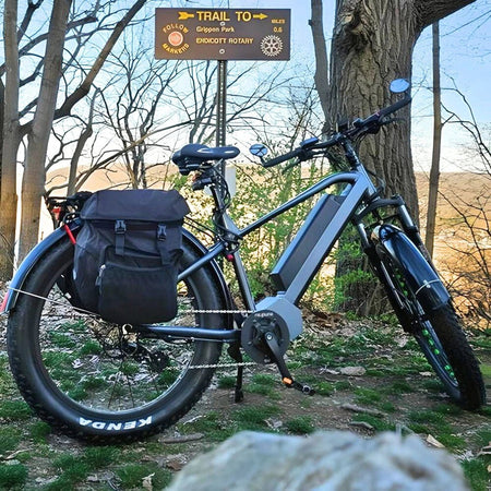 Mid-Drive Powered Electric Bike Motor