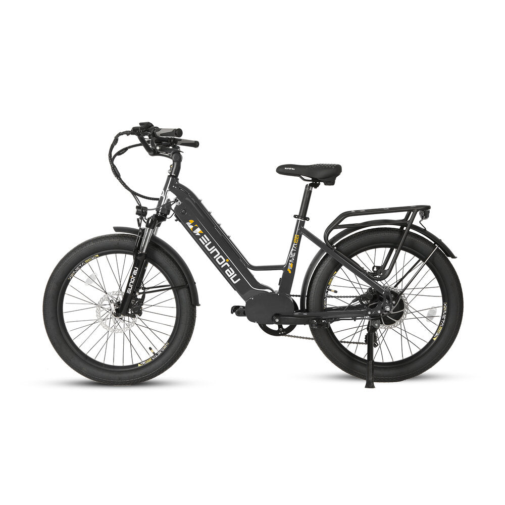 META24-ST E-Bike Power Comfort Versatility Redefined Dark Charcoal