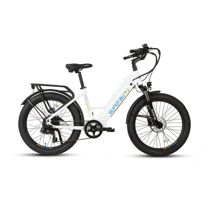 META26-ST E-Bike Power Comfort Versatility Redefined Alpine White