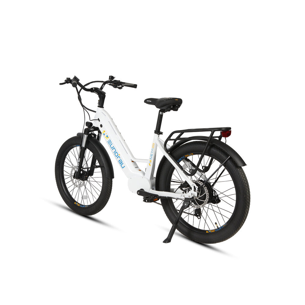 META26-ST E-Bike Power Comfort Versatility Redefined Alpine White