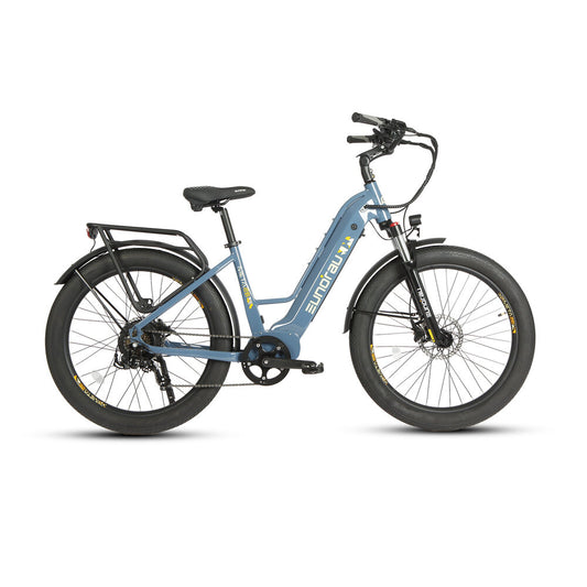 META26-ST E-Bike Power Comfort Versatility Redefined Steel Blue