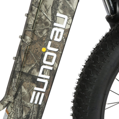 FAT-AWD Tire Electric Bike Long Range High Payload Capacity Maple Camo