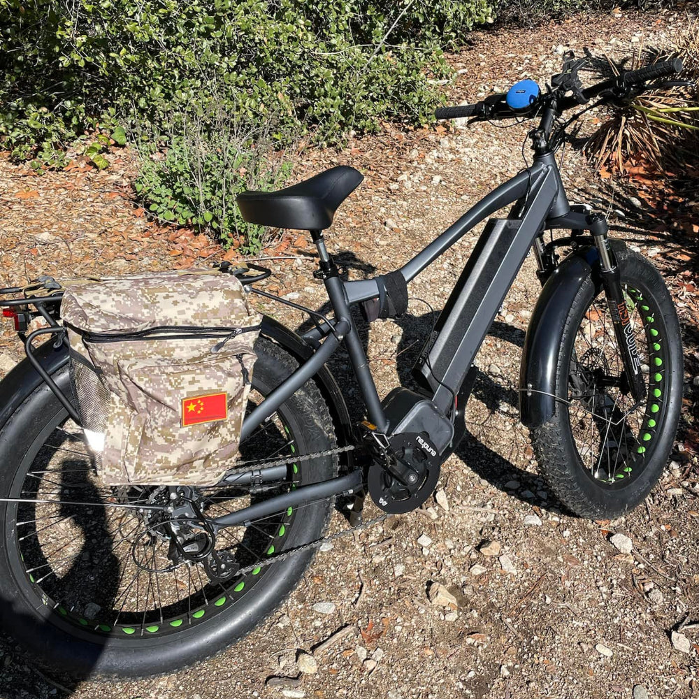 FAT-HD 1000W Mid-Drive 4inch Kenda Krusade Fat Tire 160Nm Torque E-Bike