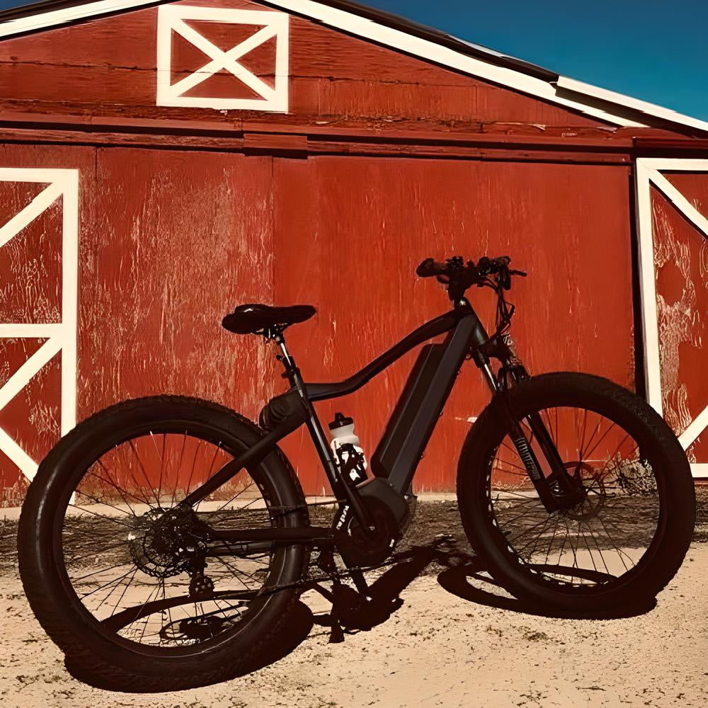 FAT-HD 1000W Mid-Drive 4inch Kenda Krusade Fat Tire 160Nm Torque E-Bike