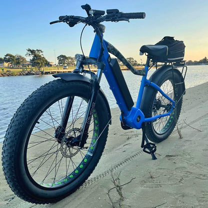 FAT-HD 1000W Mid-Drive 4inch Kenda Krusade Fat Tire 160Nm Torque E-Bike