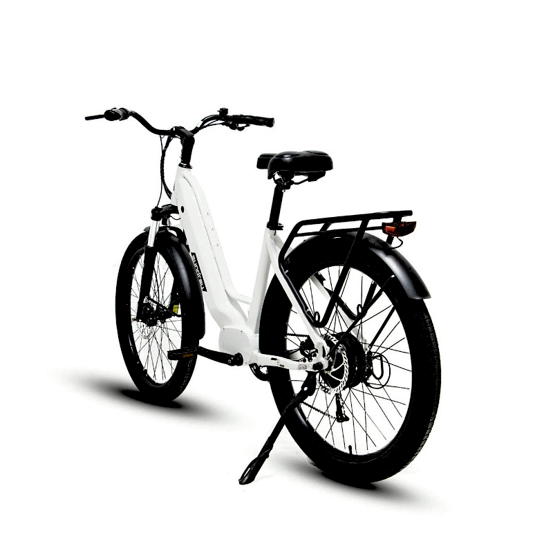 META Step-Thru White 900W Peak Power City Commuting eBike