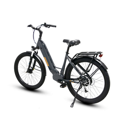 META275 Step-Thru City-Commuter E-Bike 900W Peak Power Gray