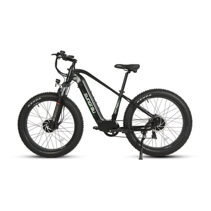 FAT-AWD Electric Bike Long Range High Payload Capacity Black