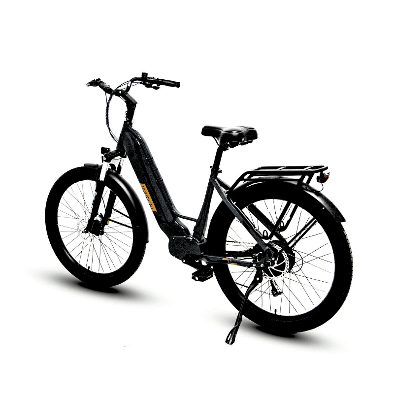  META Step-Thru Gray 900W Peak Power City Commuting eBike