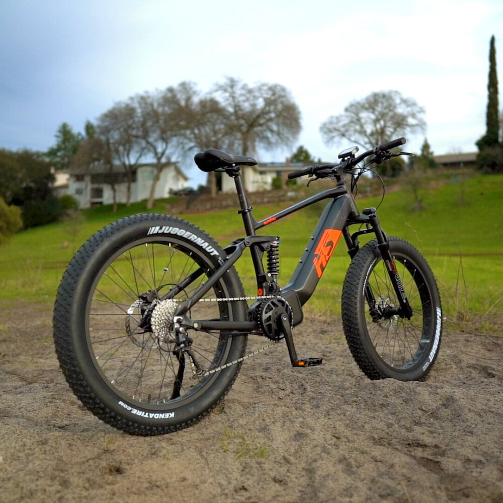 FAT-HS Full Suspension 17in Frame 160 Torque eMTB Orange Label