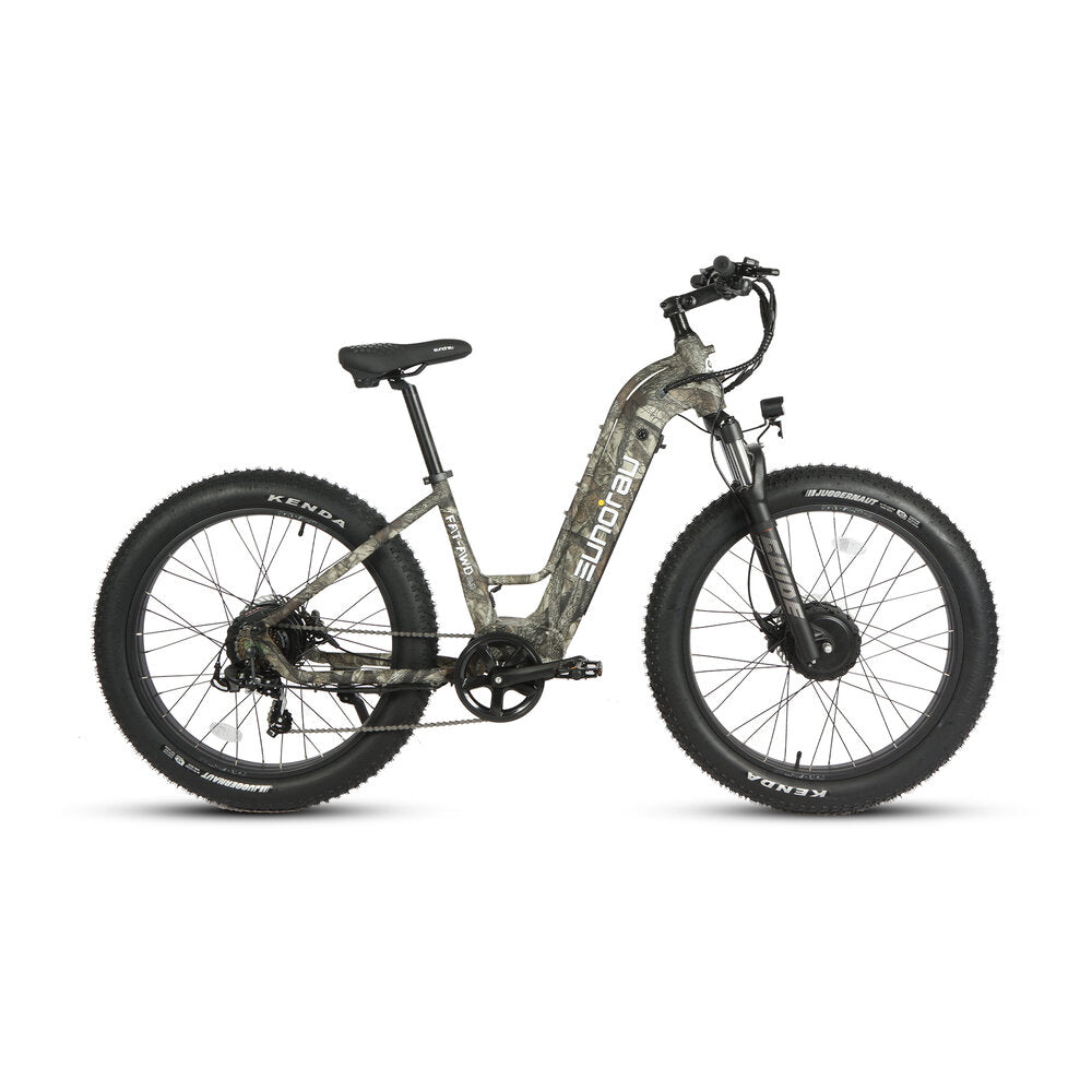 FAT-AWD E-Bike Dual Motor Long Range Step-Thru Maple Camo