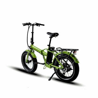 FAT-MN Folding eBike 20x4 Kenda Krusade Sports Tires Green