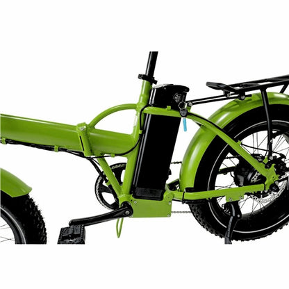 FAT-MN Folding eBike 20x4 Kenda Krusade Sports Tires Green