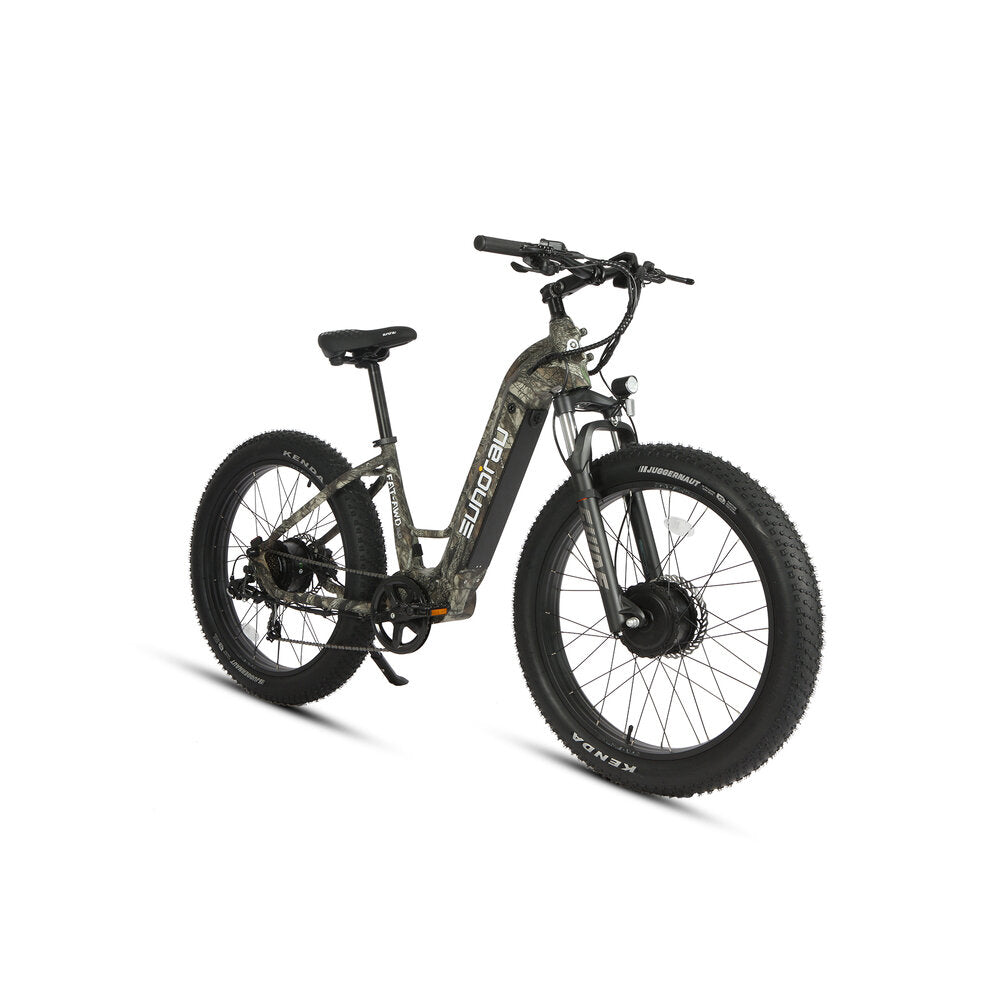 FAT-AWD E-Bike Dual Motor Long Range Step-Thru Maple Camo