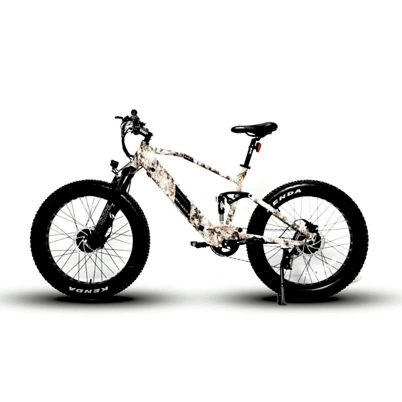 DEFENDER-S COBRA 4"Tire Full Suspension 1500W All-Wheel-Drive Mountain eBike