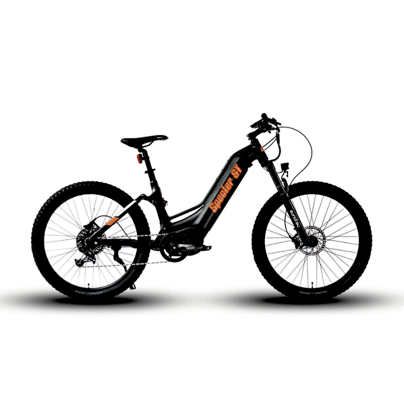 SPECTER-ST 2023 Black Full-Suspension Mid-Drive Elite Electric Mountain Bike