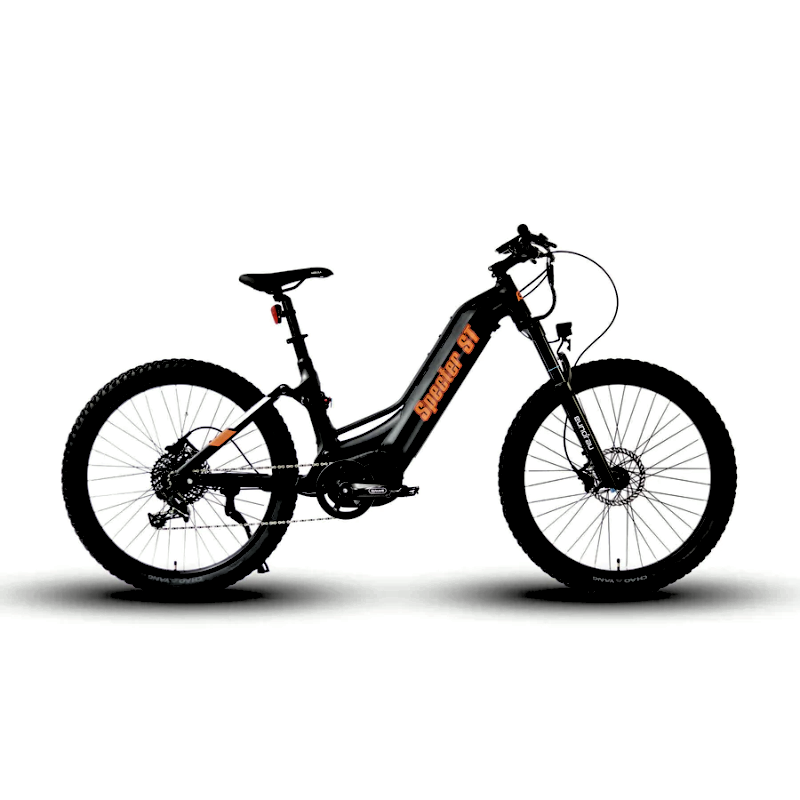 SPECTER-ST 2024 Black Full-Suspension Mid-Drive Elite Electric Mountain Bike