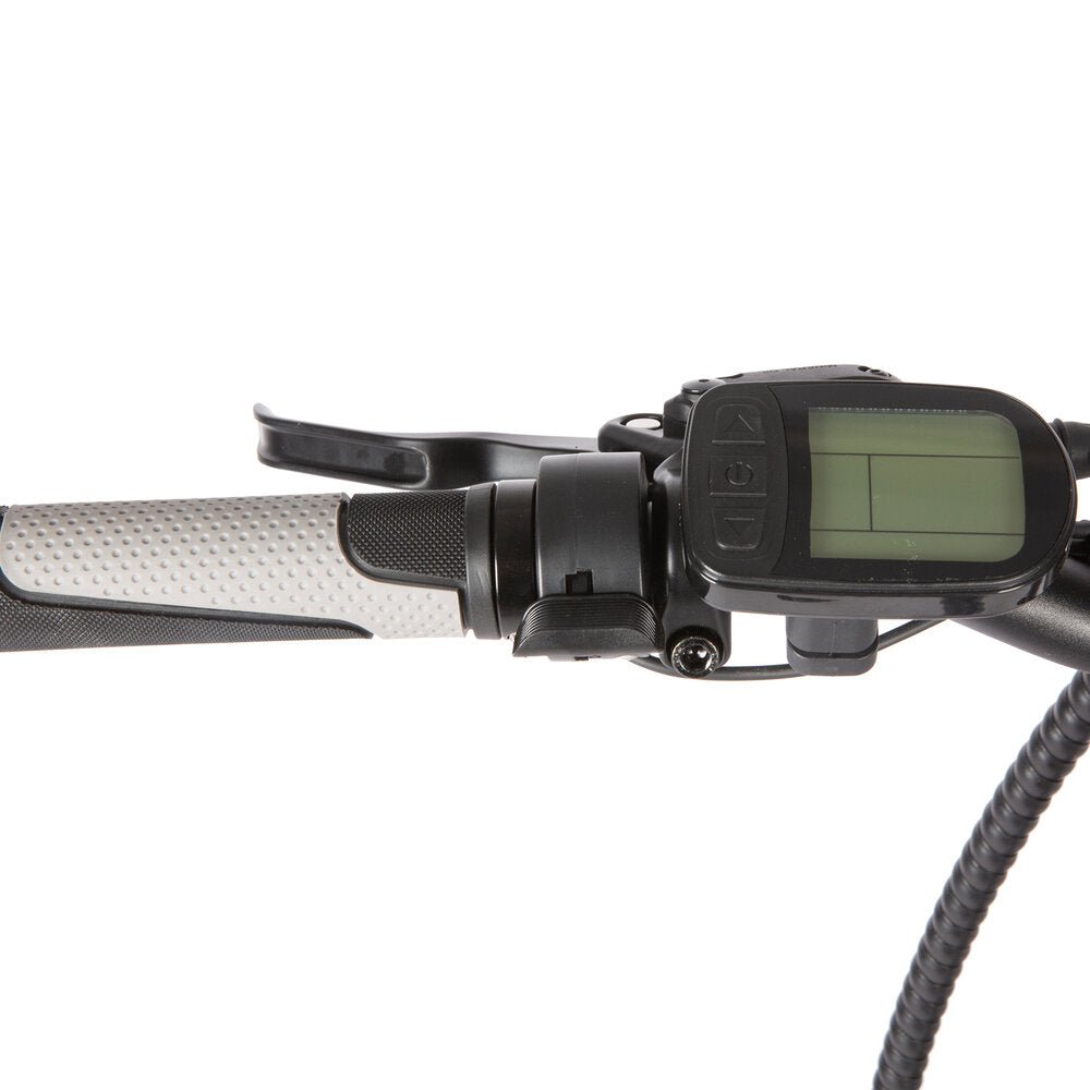 Stem: Telescoping height, 260mm base with 140mm extension, 10mm spacer, 25.4mm clamp diameter