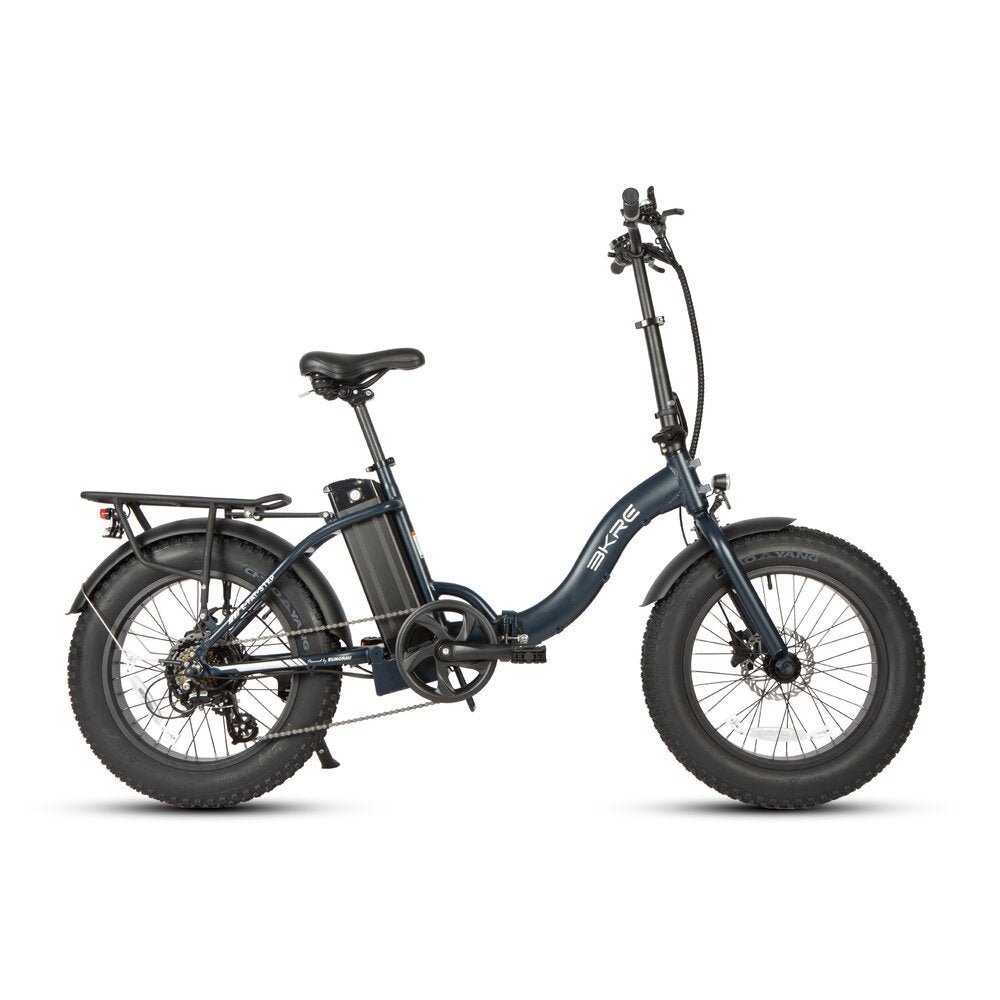 E-FAT-STEP Foldable All-Terrain Black eBike Electric Bike - Primary View