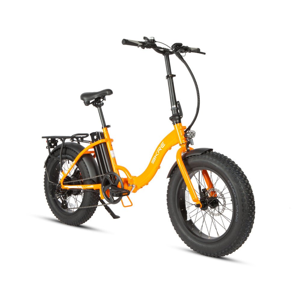 E-FAT-STEP Foldable All-Terrain Orange eBike Electric Bike - Secondary View
