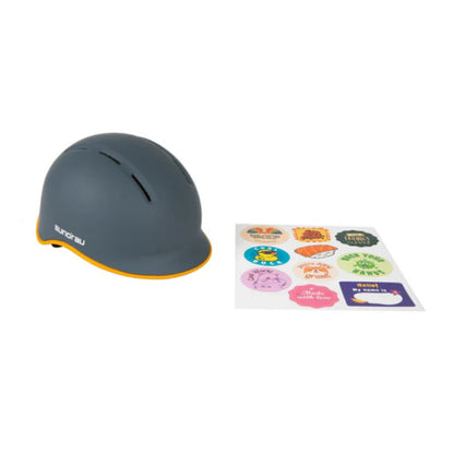 EUNORAU Genesis Jr. Kids Bike Helmet - Light & Safe, Gunmetal