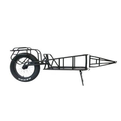 EUNORAU FAT-AWD One Wheel Trailer - Rugged, 100lbs