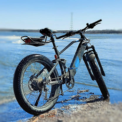 17-in Black Frame Elite All-Terrain Mountain eBike