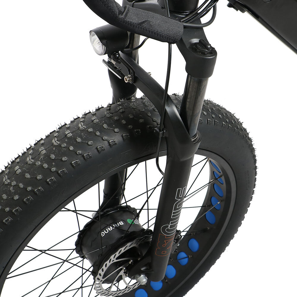 17-in Black Frame Elite All-Terrain Mountain eBike