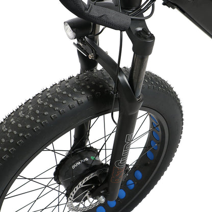 17-in Black Frame Elite All-Terrain Mountain eBike