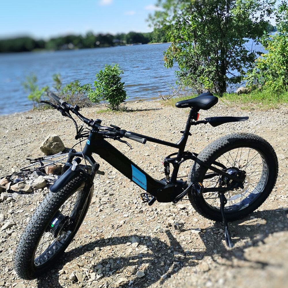 17-in Black Frame Elite All-Terrain Mountain eBike