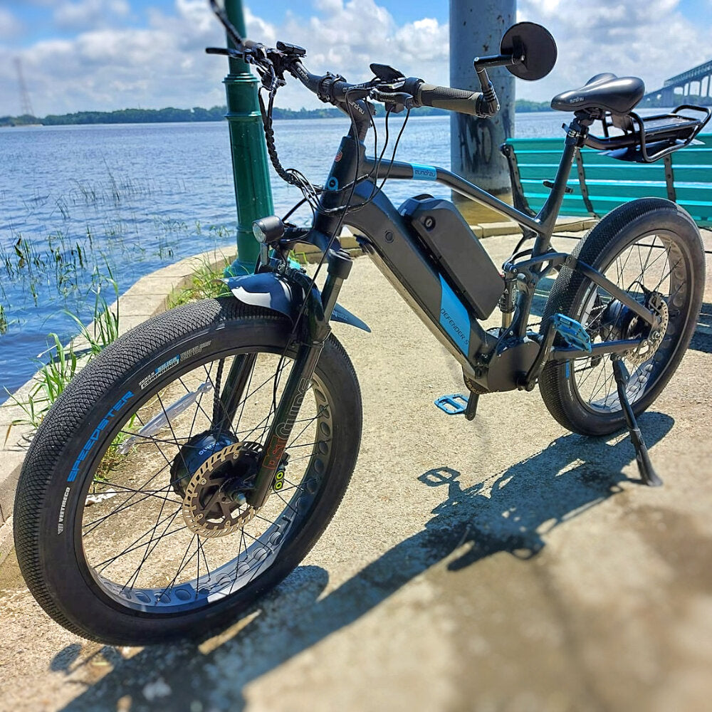 17-in Black Frame Elite All-Terrain Mountain eBike