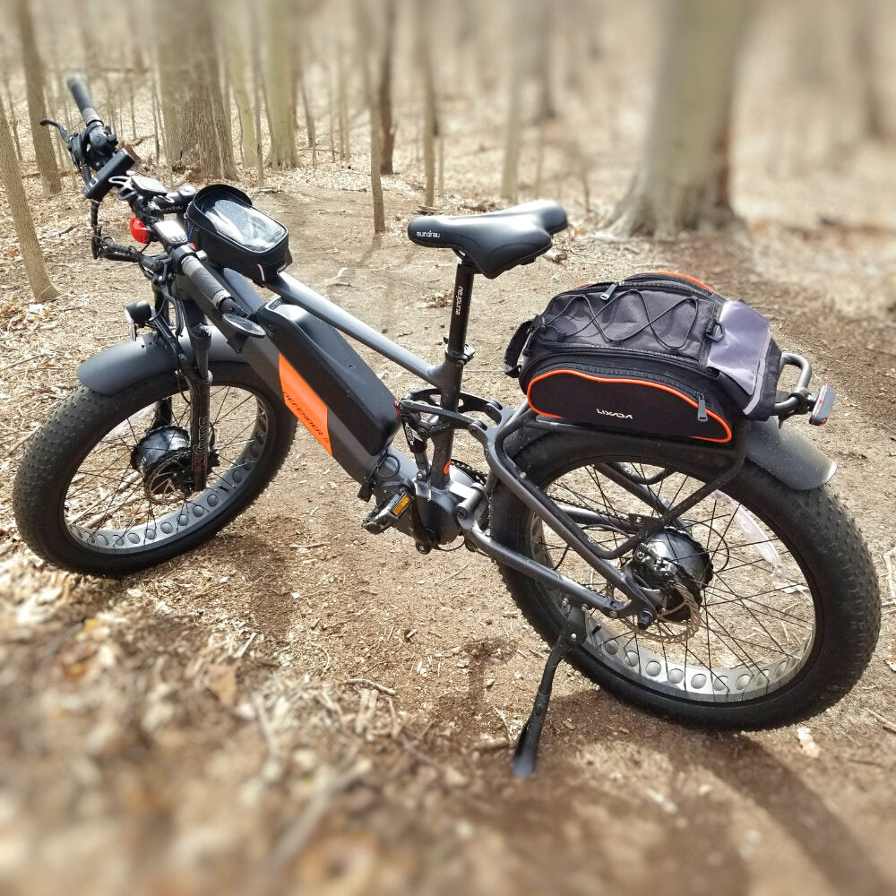 17-in Gray Frame Elite All-Terrain Mountain eBike