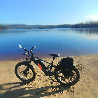 17-in Gray Frame Elite All-Terrain Mountain eBike