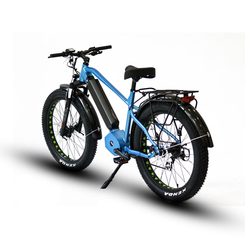 FAT-HD 1000W Mid-Drive 4inch Kenda Krusade Fat Tire 160Nm Torque E-Bike