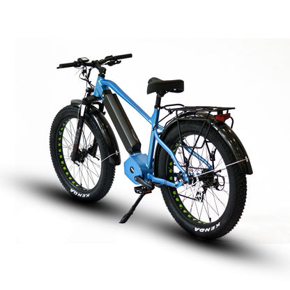 FAT-HD 1000W Mid-Drive 4inch Kenda Krusade Fat Tire 160Nm Torque E-Bike