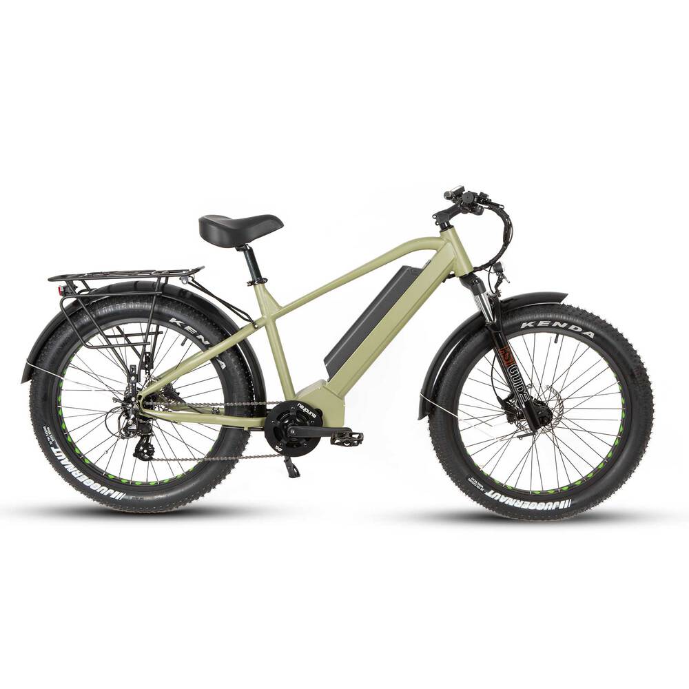 FAT-HD 1000W Mid-Drive 4inch Kenda Krusade Fat Tire 160Nm Torque E-Bike