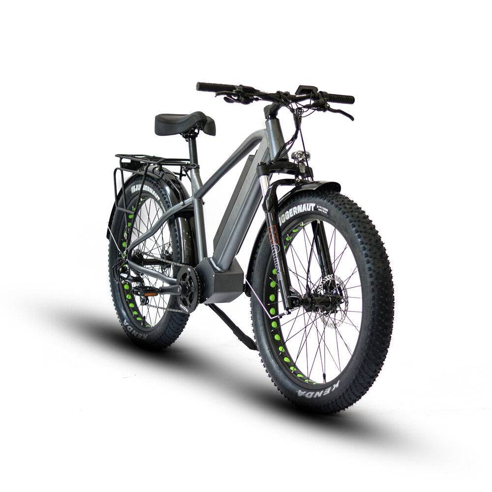 FAT-HD Mountain Gray eBike - Extra Battery Electric Bike - Secondary View