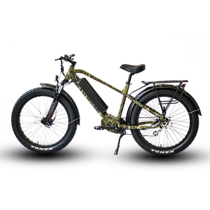 FAT-HD 1000W Mid-Drive 4inch Kenda Krusade Fat Tire 160Nm Torque E-Bike