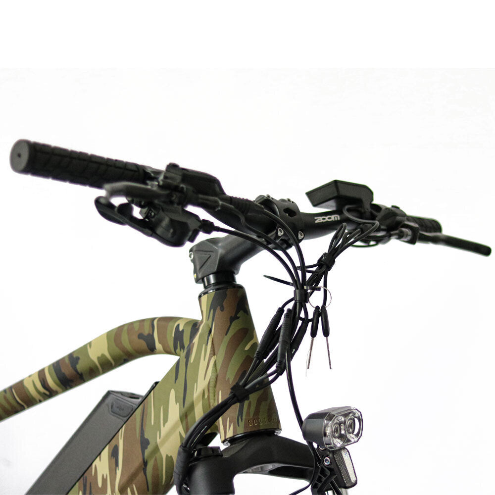 FAT-HD 1000W Mid-Drive 4inch Kenda Krusade Fat Tire 160Nm Torque E-Bike