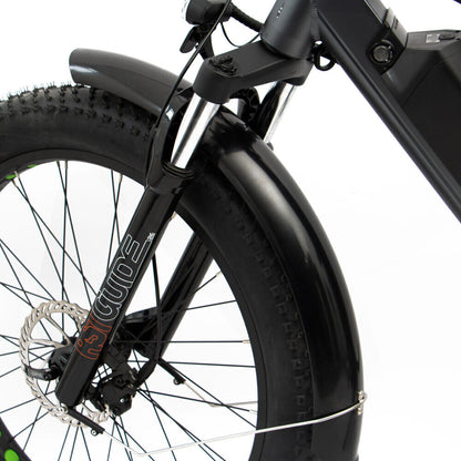 FAT-HD 1000W Mid-Drive 4inch Kenda Krusade Fat Tire 160Nm Torque E-Bike