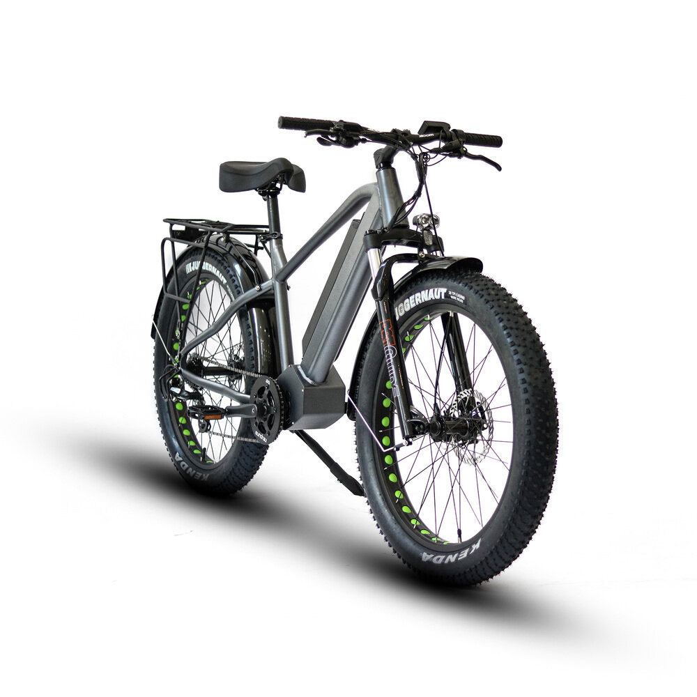 FAT-HD 1000W Mid-Drive 4inch Kenda Krusade Fat Tire 160Nm Torque E-Bike