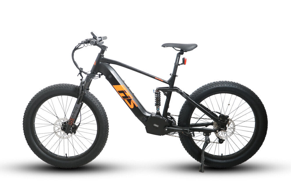 FAT-HS Full Suspension 17in Frame 160 Torque eMTB Orange Label