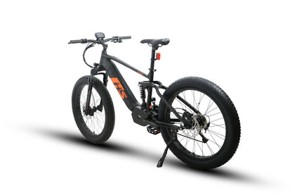 FAT-HS Full Suspension 17in Frame 160 Torque eMTB Orange Label