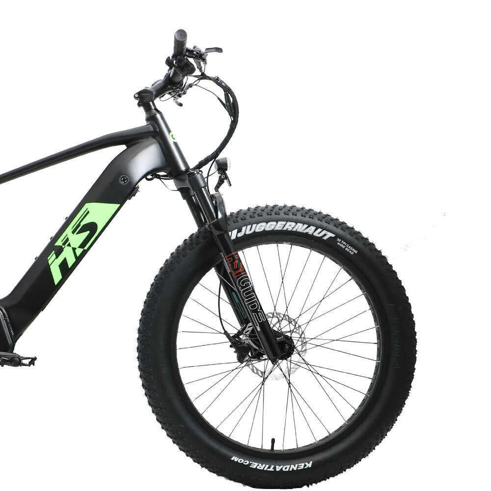 FAT-HS Mid-Drive Mountain eBike 160 Torque 4 inch Fat Tire