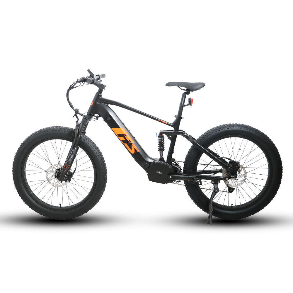 FAT-HS Mid-Drive Mountain eBike 160 Torque 4 inch Fat Tire