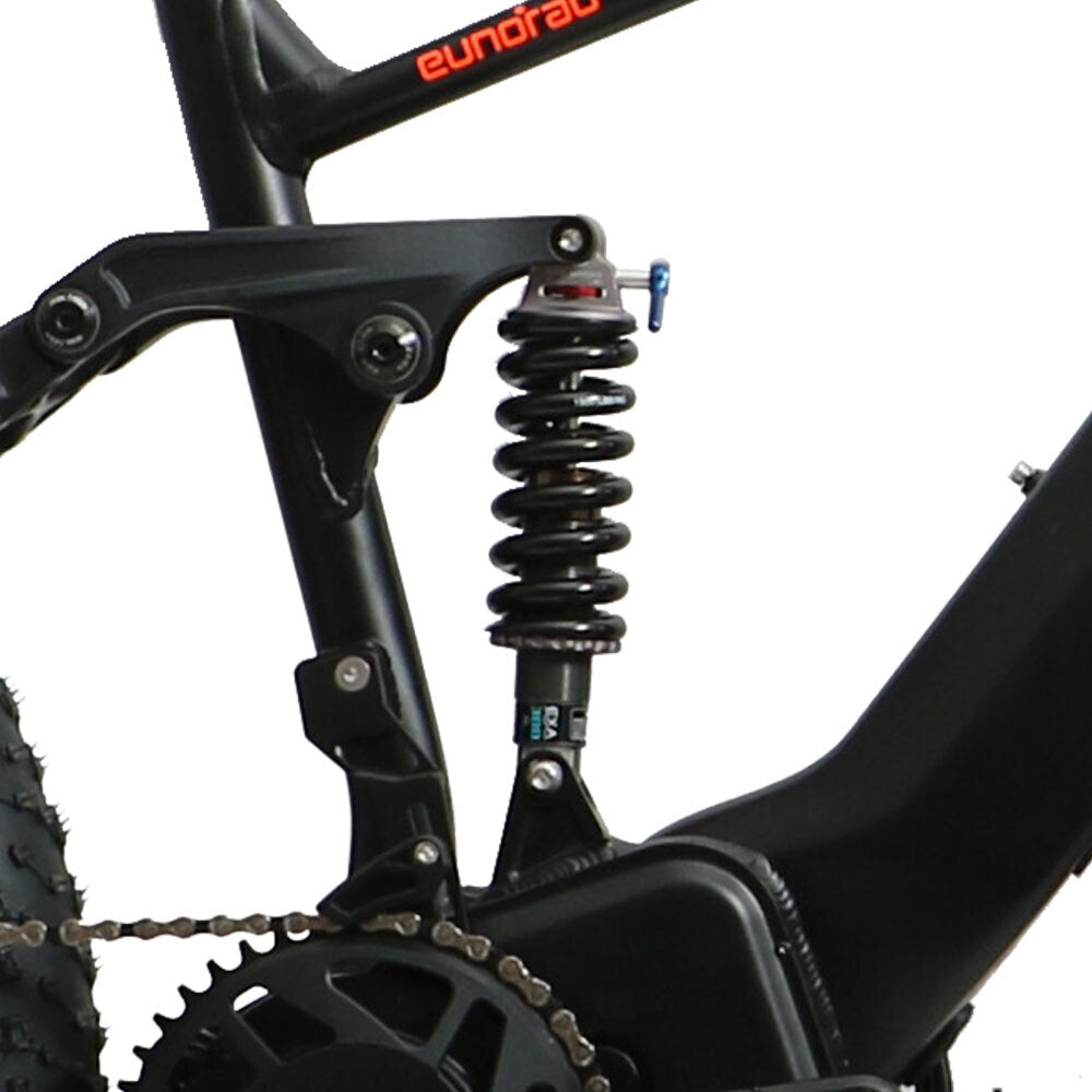 FAT-HS Full Suspension 17in Frame 160 Torque eMTB Orange Label