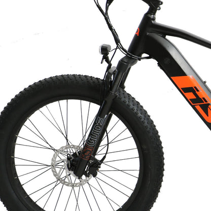 FAT-HS Full Suspension 17in Frame 160 Torque eMTB Orange Label