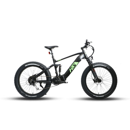 FAT-HS Mid-Drive Mountain eBike 160 Torque 4 inch Fat Tire