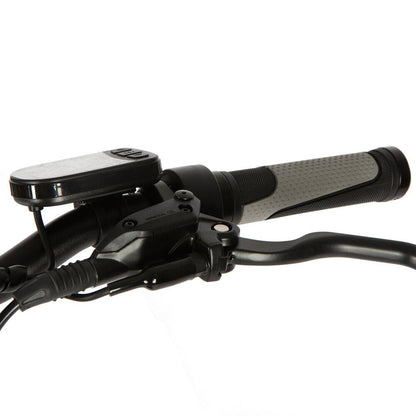 Stem: Telescoping, 260mm base with 140mm extension, 10mm spacer, 25.4mm clamp diameter